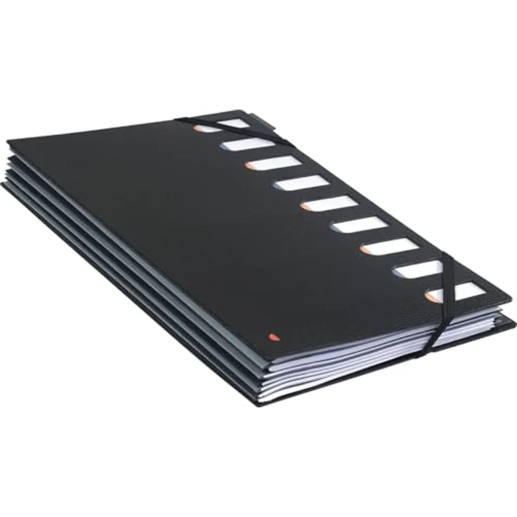EXACOMPTA Ordnungsmappe Exactive 9 Fächer schwarz, Bürotechnik – Bild 5