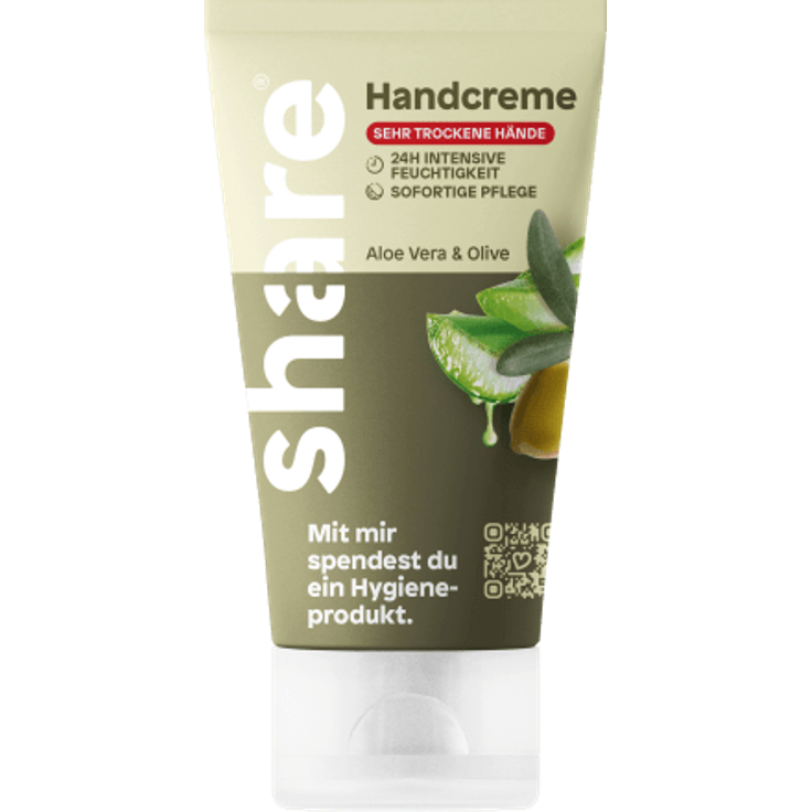 share Handcreme Aloe Vera & Olive, sehr trockene Haut, 75 ml