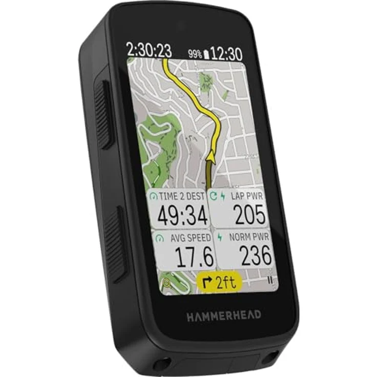 Sram Hammerhead Computer Karoo 3, Fahrradcomputer mit 64 GB Speicher, multiband-GNSS-Technologie – Bild 2