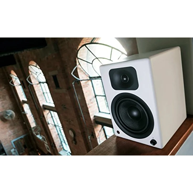 wavemaster TWO PRO white Regallautsprecher-System (110 Watt) mit Bluetooth-Streaming, digitalen Anschlüssen und IR-Fernbedienung Aktiv-Boxen Nutzung für TV-Tablet-Smartphone, mattweiß (66351) Regallautsprecher - 110 Watt - weiß – Bild 4