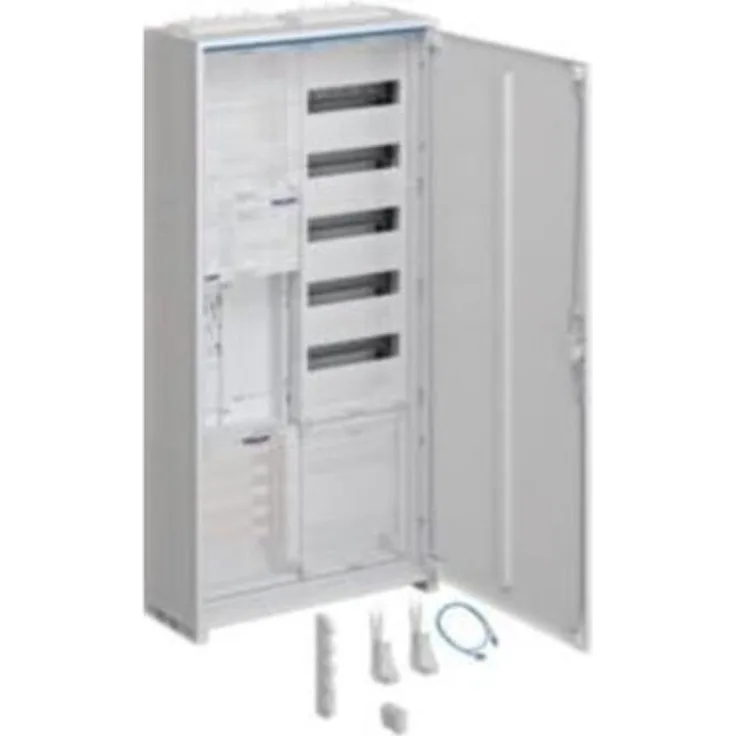 Hager ZB32ET216W1KS Komplettschrank, univ.Z 1 ZP BKE-I APZ, 1100mm Höhe, IP44, 550x205mm