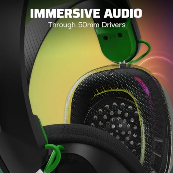 PDP Xbox Phantom Wireless Headset Black, Gaming-Headset mit Dual-Mode-Funktionen und 40 Stunden Akkulaufzeit – Bild 4