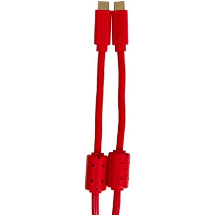 UDG Ultimate USB Cable - USB 3.2 C-C, Audio-optimiert, vergoldete Stecker, rot, gerade, 1.5 m (U99001RD) – Bild 5