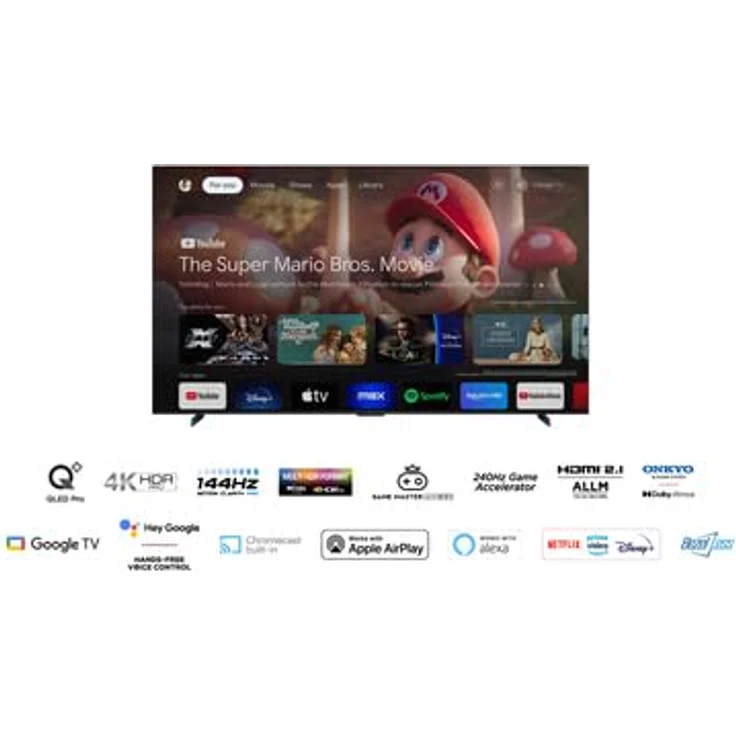 TCL QLED780 98QLED780 Series TV 2,49 m (98 Zoll) 4K Ultra HD Smart TV schwarz 450 CD/m² – Bild 5