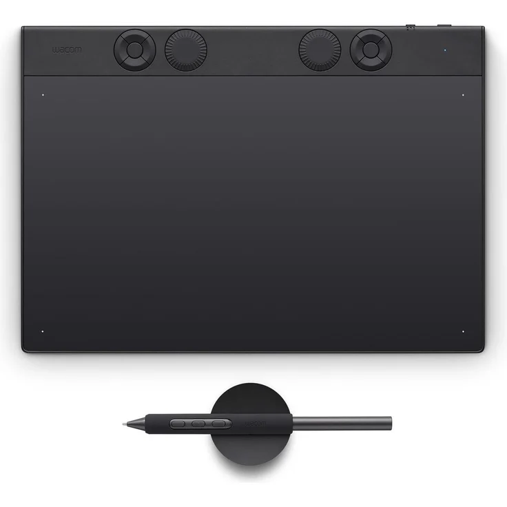 Wacom Intuos Pro M 2025 Edition, Medium Stifttablet inkl. Pen 3, beidhändiges Design, USB- und Bluetooth-Konnektivität, ergonomische ExpressKeys
