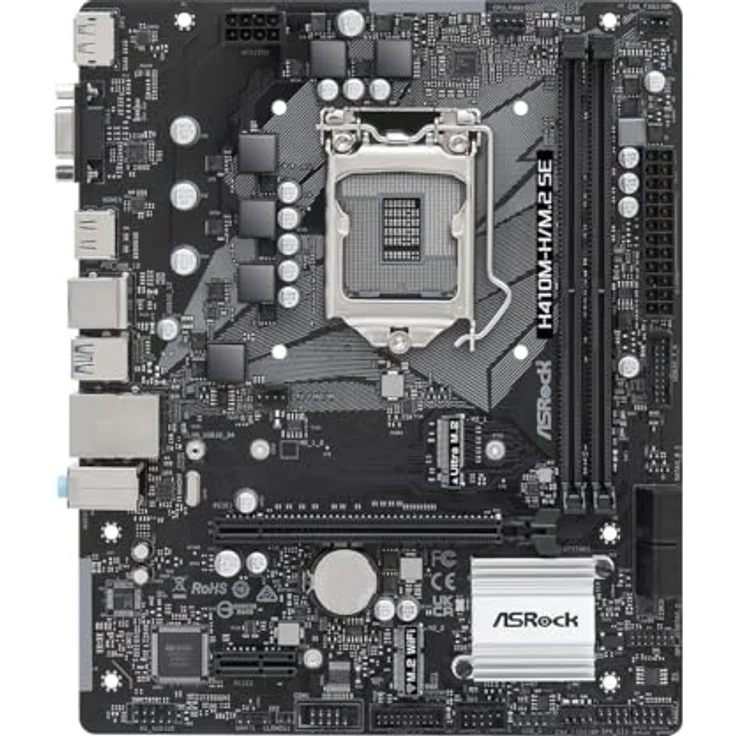 ASRock Płyta główna H410M-H/M.2 SE, Mainboard mit H410M-HM2SE – Bild 3