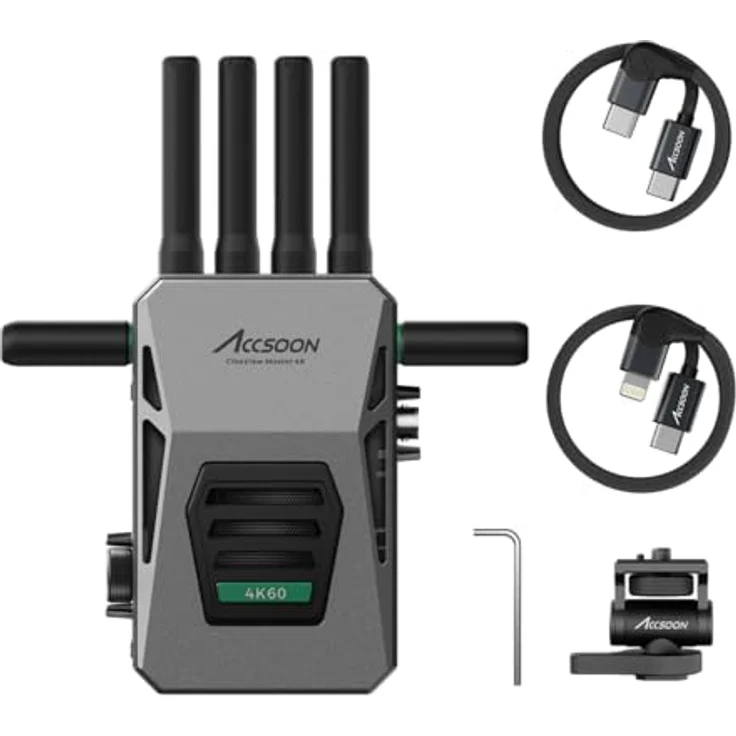 Accsoon Master 4K-TX, drahtloser Video-Transmitter mit 4K Übertragung und niedriger Latenz – Bild 4