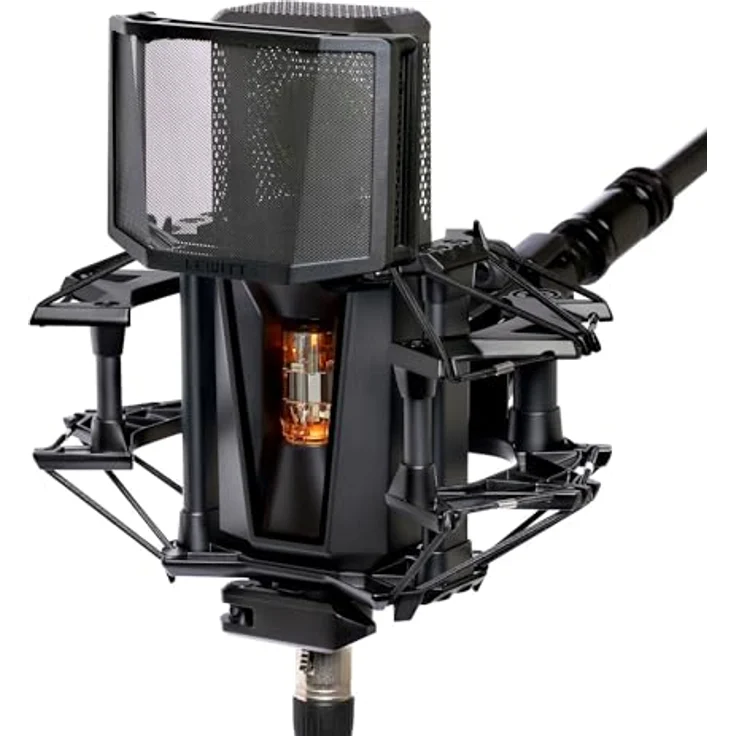 Lewitt PURE TUBE Studio Set, Röhrenmikrofon mit 1" Echtkondensator Kapsel, Niere, 132 dB max. SPL, inkl. Netzteil und Popfilter – Bild 1