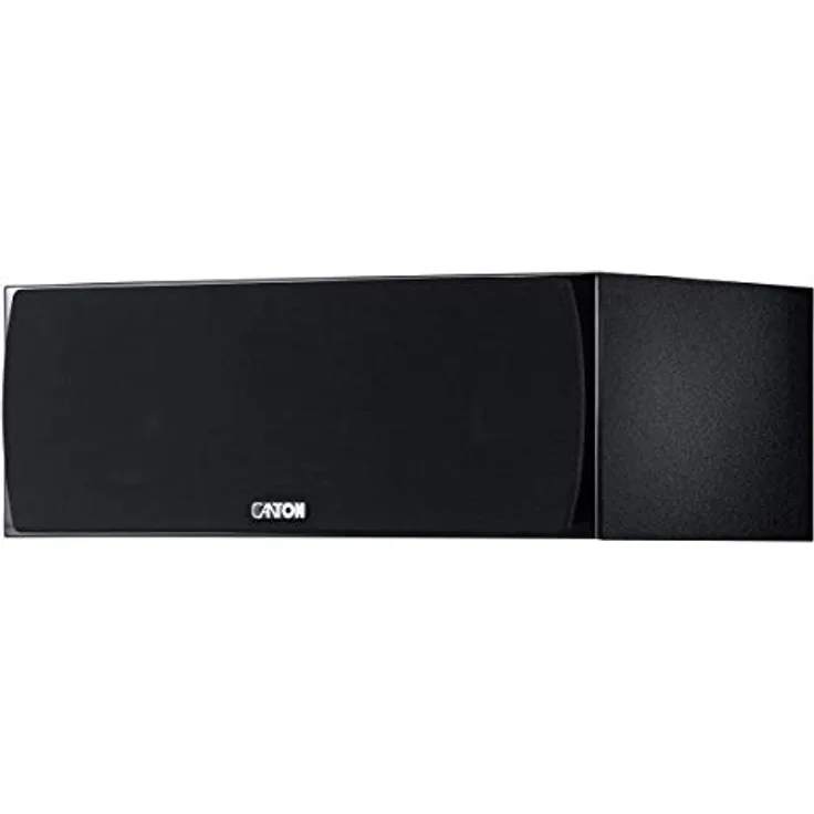 Canton Chrono 50 Center schwarz matt Centerlautsprecher Stück, 2,5-Wege Bassreflexsystem
