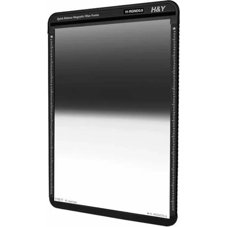 H&Y K-Serie Grauverlaufsfilter 0.9 ND8 Reverse, 100 x 150 mm, 3 Blendenstufen, starkes Gorilla-Glas mit Nano-Beschichtung – Bild 1