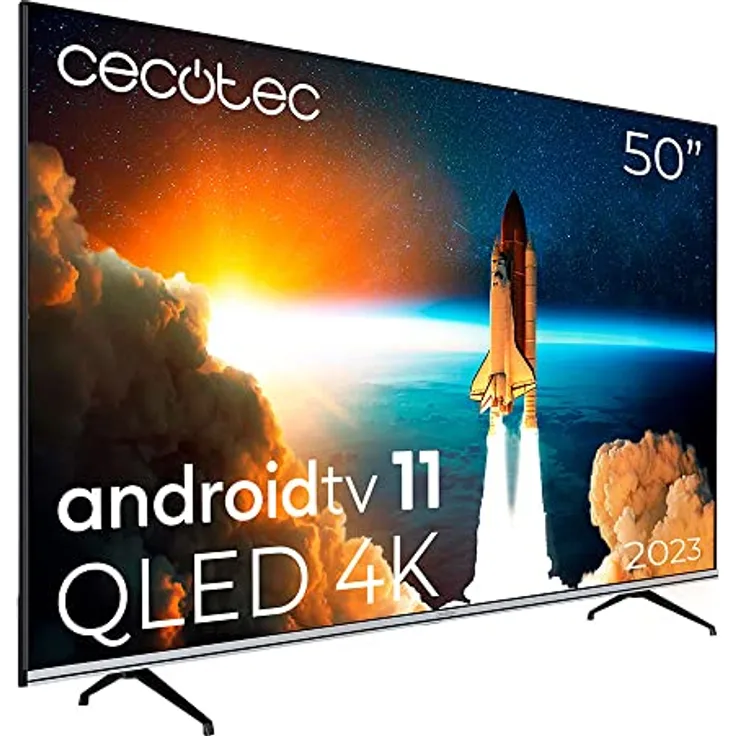 CecotecTVQLED 50" Smart TV V1 Series VQU10050S. 4K UHD