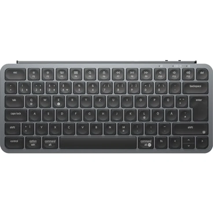 Keychron B1 Pro, Ultra-Slim Wireless Keyboard mit deutschem ISO-Layout, Multi-Device Nutzung, leiser Scherenmechanik, Bluetooth & USB-C Verbindung – Bild 1