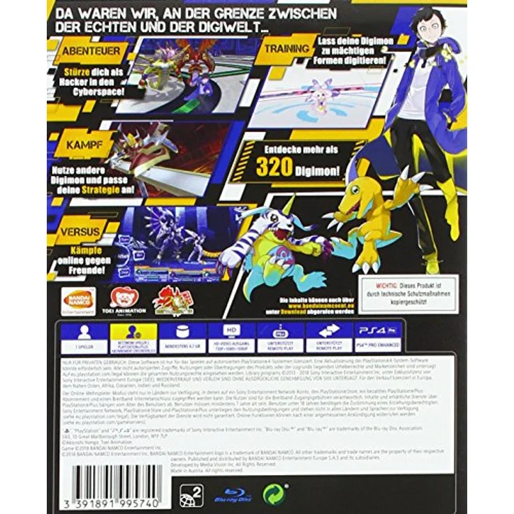 Digimon Story - Cybersleuth: Hacker's Memory (PS4) - Preisvergleich – Bild 2