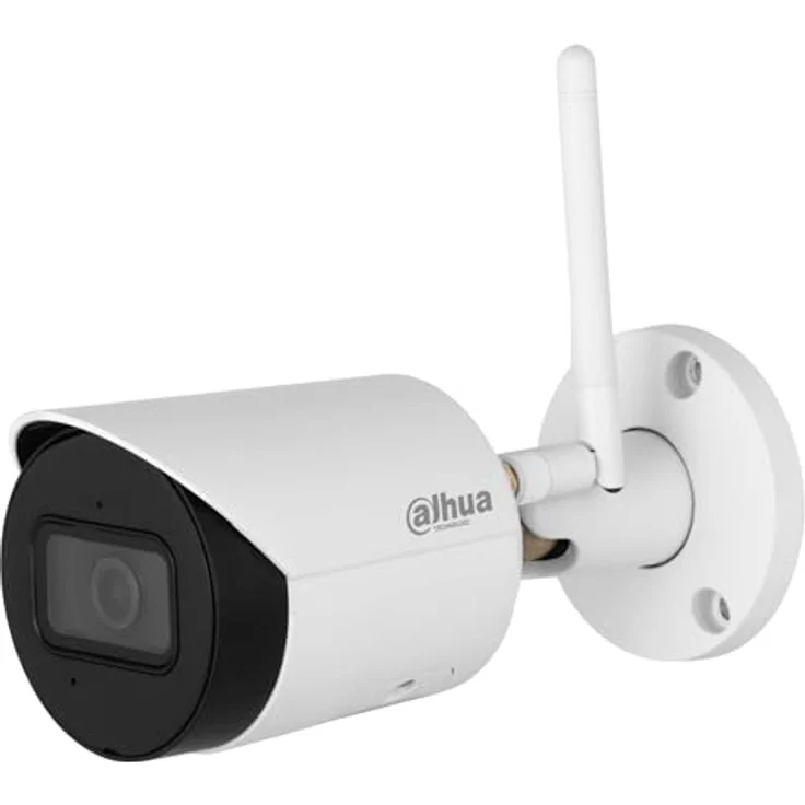 Dahua Bullet WLAN Kamera IPC-HFW1430DSP-SAW(3.6mm), 4 Megapixel, für außen, professionelle Outdoor WiFi IP Überwachungskamera, Schwarz – Bild 1