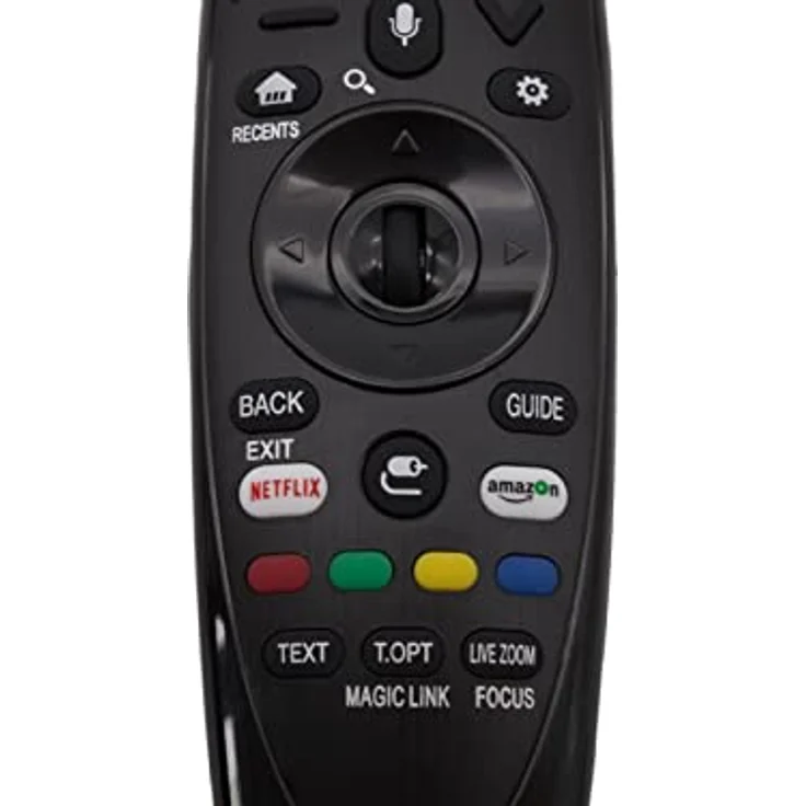 azurano Fernbedienung Magic Remote AN-MR650A, AKB75075301 für 2017 LG Smart TV mit Sprachsteuerung, Mausfunktion, Direktasten für Netflix & Amazon Video – Bild 5