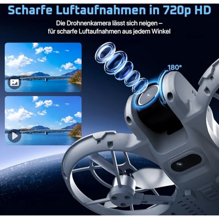 Rollei Fly Mini, Quadrokopter für Einsteiger mit einfacher Bedienung und kompakter Bauweise – Bild 8