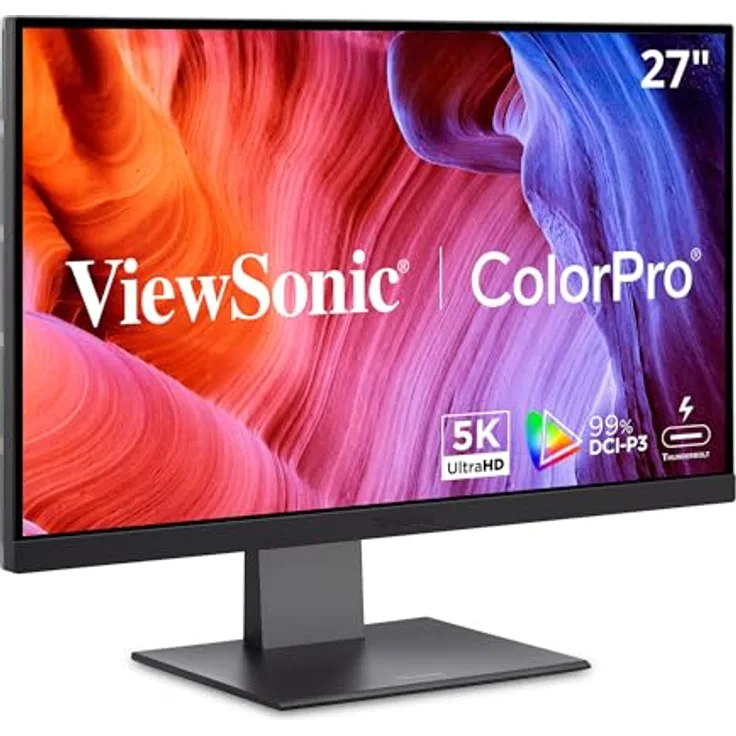 ViewSonic VP2788-5K, 27 Zoll 5K LED Monitor mit hoher Farbgenauigkeit