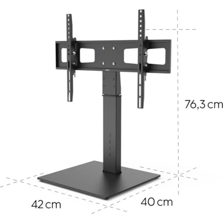 Hama TV Stand Tisch/Bank Halterung, neigbar von -12° bis +5°, für 32" - 75" Fernseher bis 40 kg (Versandkostenfrei) – Bild 6