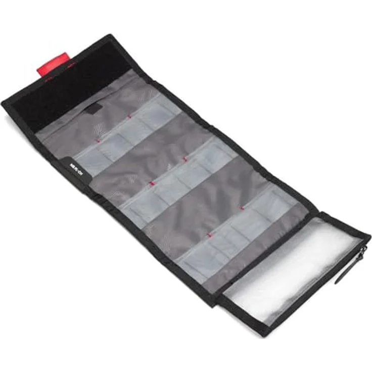 Manfrotto Pro Light Kartenhalter Schutzhülle für Speicherkarten CFexpress SD Micro-SD Karten für Fotografen Videografen (MB PL-CH) - Organisiert bis zu 9 CFexpress- und 12 SD-Karten, sichert Micro-SD-Karten, mit Tasche für AirTag, Visitenkartenhalter – Bild 2