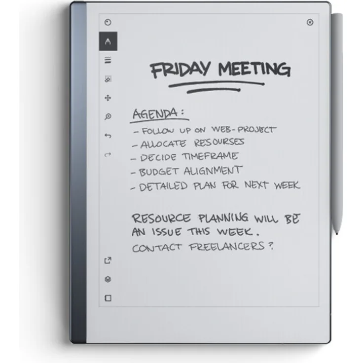 reMarkable 2 10.3 Zoll Papiertablet, silber, inkl. Marker Plus und integrierten Radiergummi