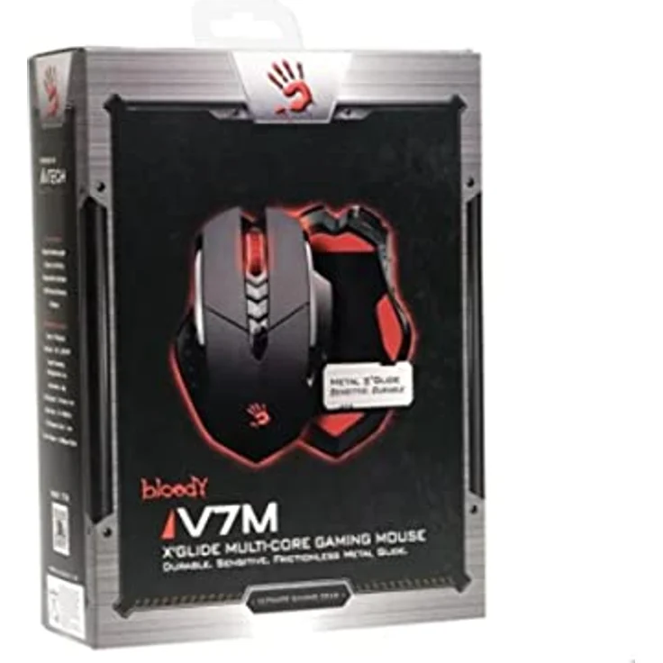 Bloody V7M A4tech Maus Schwarz – Bild 5