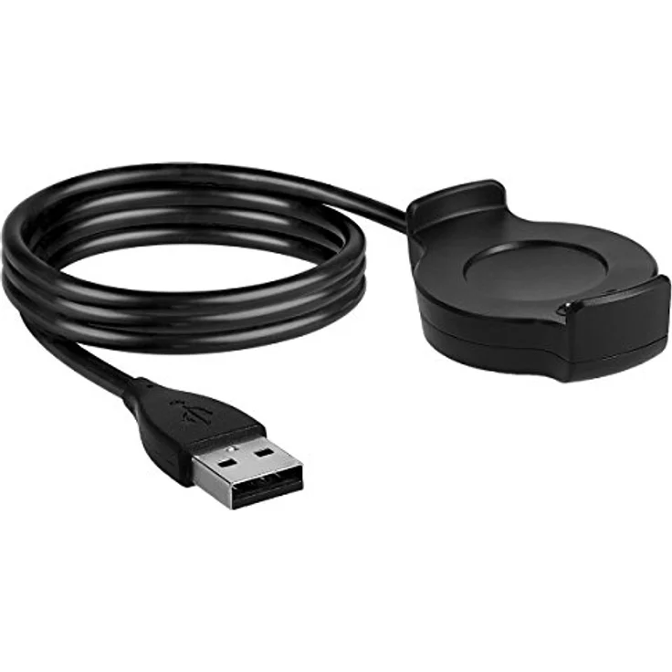 kwmobile USB-Ladekabel für Huawei Watch 2 Schwarz – Bild 2