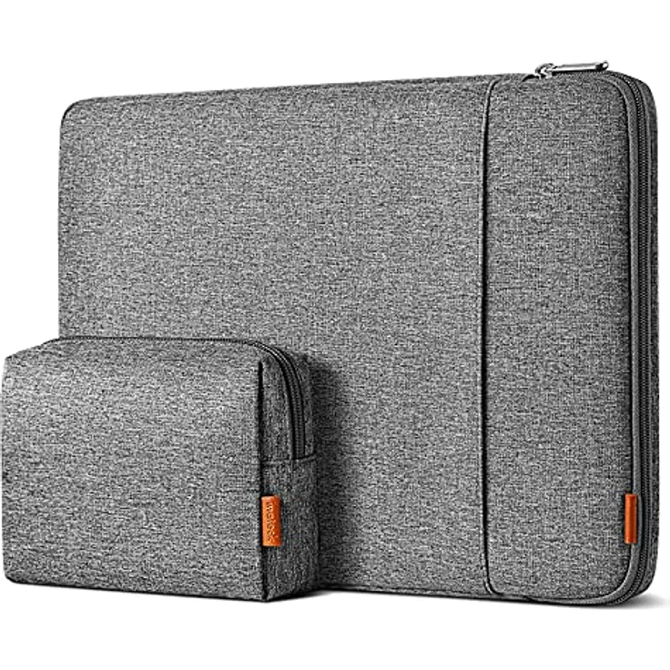 Inateck 360° Rundumschutz Laptoptasche Tasche Hülle Sleeve, Kompatibel mit 15,3 MacBook Air M3/A3114 M2/A2941 2024-2023 und 14 Zoll Laptops, 14.4 Surface Laptop Studio in Blau – Bild 1