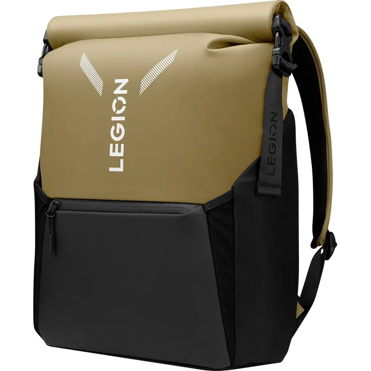 Lenovo Legion Gaming Rucksack, passend für Notebooks bis 40,6 cm (16 Zoll), Schwarz und Gelb