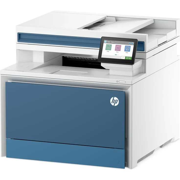 HP Color LaserJet Enterprise MFP 4801fw, Multifunktionsdrucker für Farbdruck und Farbscan, A4, 33 Seiten/Minute, Duplex, WLAN, Ethernet, USB