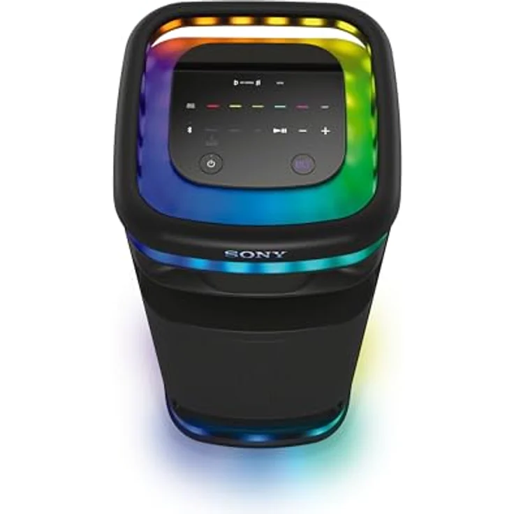 Sony ULT Tower 10 (Netzbetrieb) Bluetooth Lautsprecher, Schwarz, mit X-Balanced Speaker Unit und Partylichtern – Bild 20