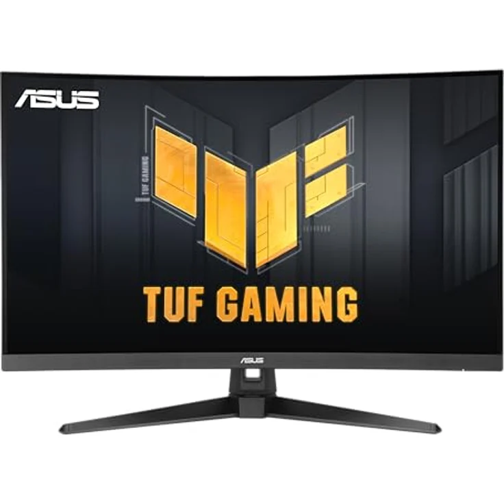ASUS TUF Gaming VG32WQ3B Curved Monitor - 32 Zoll WQHD, 180 Hz, 1ms GtG, FreeSync, AdaptiveSync, HDR 10, Fast-VA Panel, 16:9, 2560x1440, DisplayPort, HDMI, Speaker – Bild 3