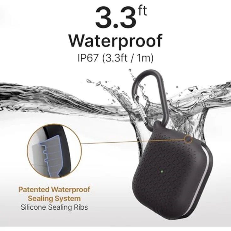 Catalyst Cataylst Vibe AirPods 3rdGen Cse Blk, Kopfhörertasche + Schutzhülle, Schwarz – Bild 3