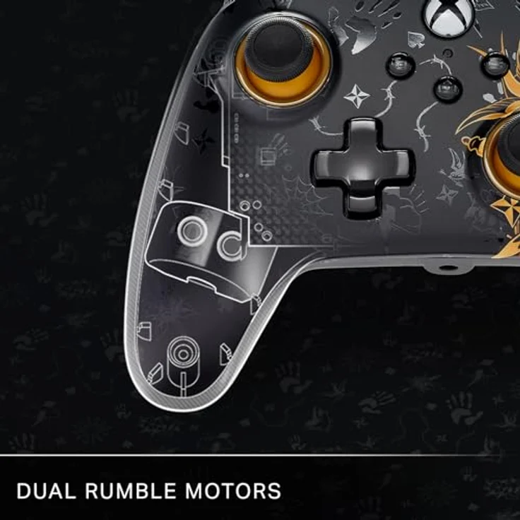 PowerA Advantage Wired Controller für Xbox Series X/S, Fortnite Midas mit Trigger-Lock und Dual-Vibrationsmotoren – Bild 6