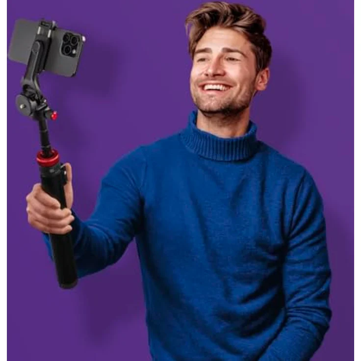 Hama Handy-Stativ Solid 160 2D, kompaktes Reisestativ mit Fernauslöser, max. 160 cm für Content Creator – Bild 8
