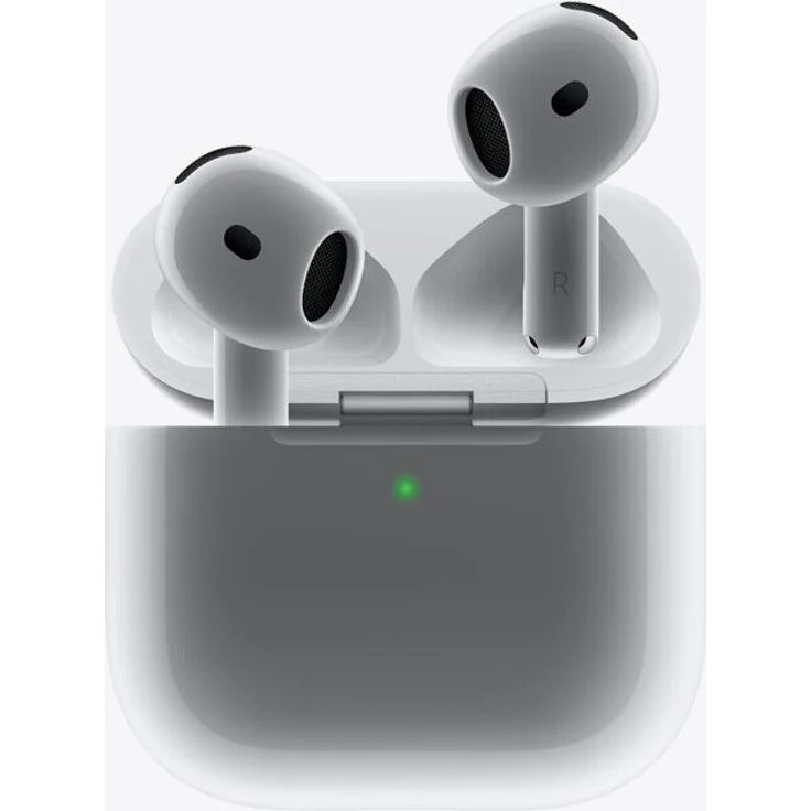 Apple AirPods 4. Generation (2024) mit Active Noise Cancelling (ANC), USB-C Ladecase True Wireless In-Ear-Kopfhörer mit Bluetooth, Mikrofon, weiß – Bild 2