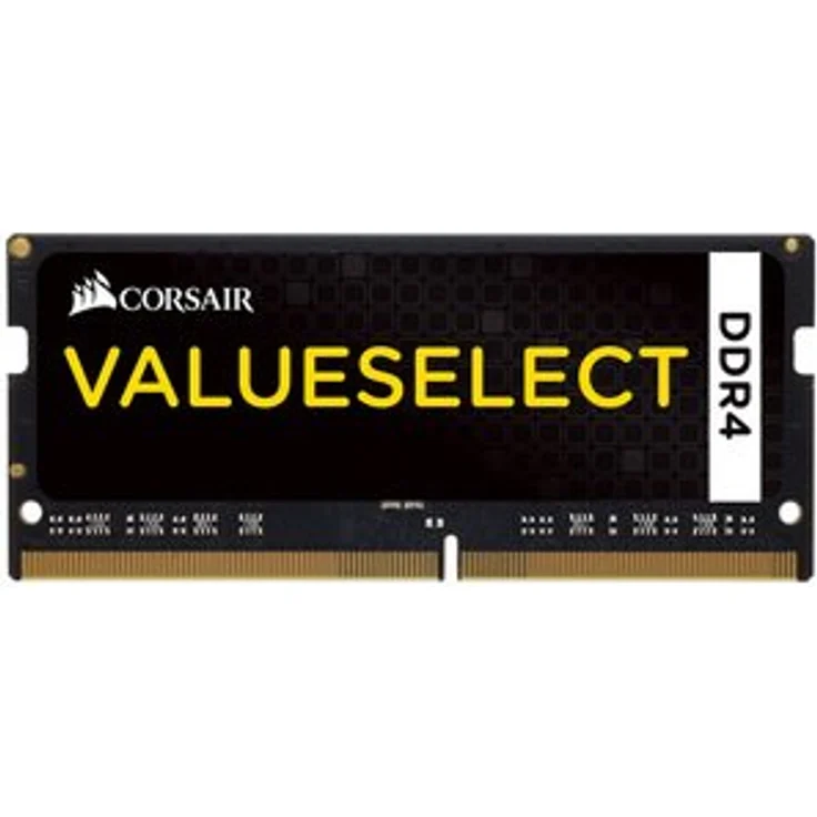 Corsair CMSX32GX4M2A2666C18 Vengeance 32GB (2x16GB) DDR4 2666Mhz 204 Pin SODIMM Performance Notebook Memory Kit, Schwarz – Bild 2