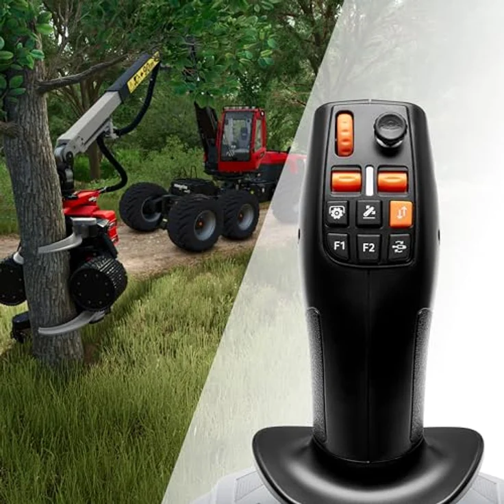 Thrustmaster SIMTASK FARMSTICK, Joystick für Farming- und Bausimulationen mit 3 x 16-Bit-Richtungsachsen und H.E.A.R.T Magnetsensoren – Bild 6