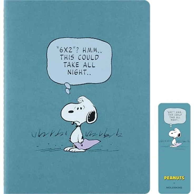 Moleskine Peanuts Cahier XL, 3er-Set liniert mit Kartoneinband, verschiedene Farben und Illustrationen – Bild 4