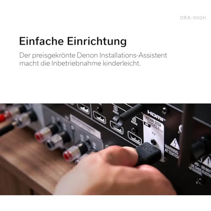 Denon DRA-900H 2.2 AV-Receiver (Bluetooth, WLAN) – Bild 6