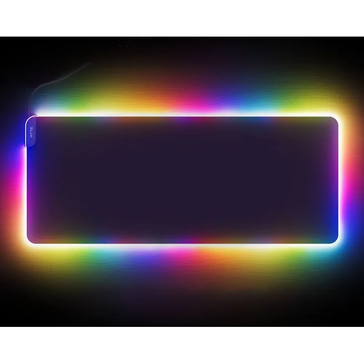 Hyte CNVS Gaming Mauspad, ARGB - schwarz, Mausmatte, Schwarz