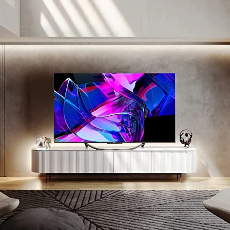 Hisense 65U7KQ 164 cm (65 Zoll) Fernseher 4K Mini LED ULED HDR Smart TV, Quantum Dot, 120Hz, HDMI 2.1, Game Mode Pro, Dolby Vision IQ & Atmos, Bluetooth, Alexa Built-in, Anthrazit [2023], Schwarz – Bild 4