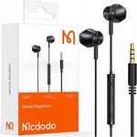 mcdodo Micro Star Series Stereo Kopfhörer 3,5mm Aux Anschluss Kopfhörer in Schwarz