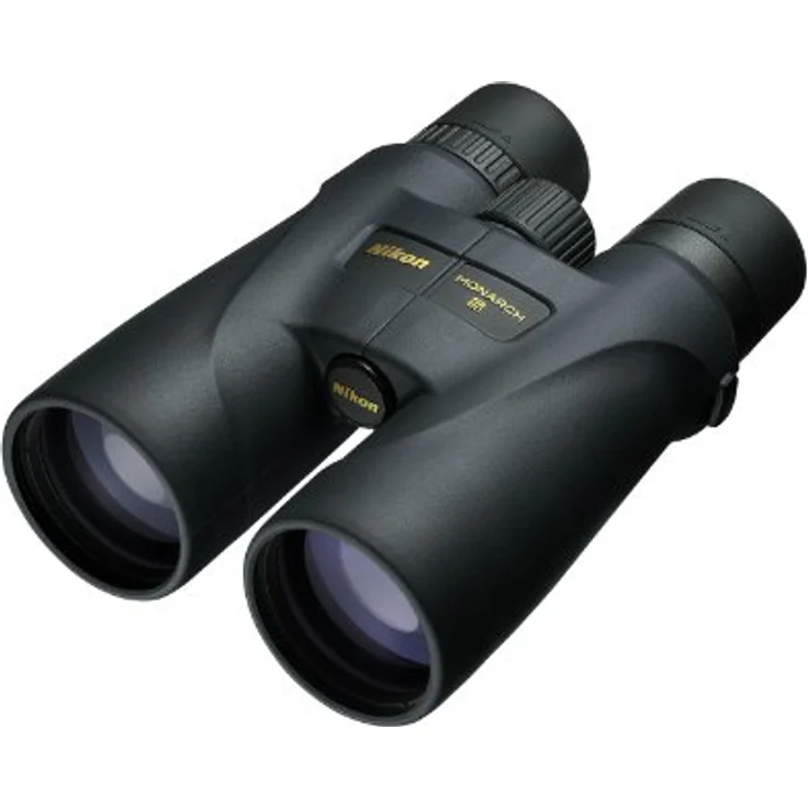 Nikon Monarch 5 8x56 (8-fach, 56mm Frontlinsendurchmesser) schwarz, Fernglas mit wasserdichtem und beschlagfreiem Design – Bild 1
