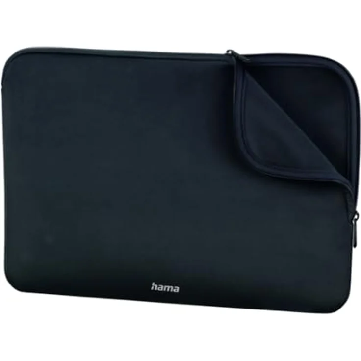 Hama Laptophülle 14,1 Zoll (35,8 cm) (Neopren, Schutz für Laptop, bis zu 36 cm), Schwarz – Bild 2