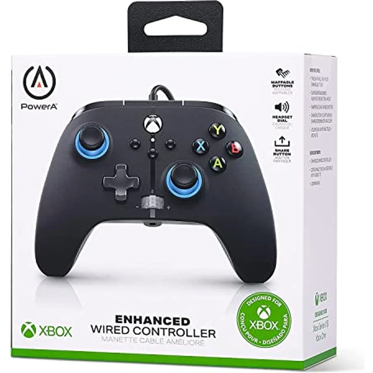 PowerA Enhanced Wired Controller, schwarz (1518811-01) (Xbox One, Xbox Series) – Bild 11