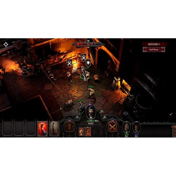 Astragon FLINT Treasure of Oblivion [PS5], Piraten-Taktik-RPG mit rundenbasierten Kämpfen und Comicheft-Stil. – Bild 4