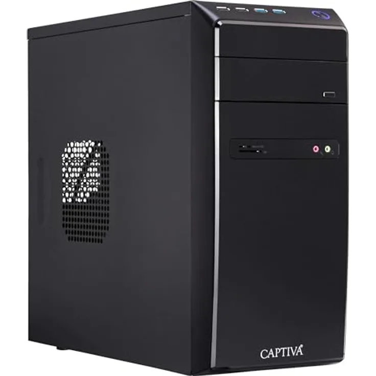 Captiva Power Starter R81-554, Desktop-PC mit AMD Ryzen 5, 16 GB DDR4, 1 TB SSD, Windows 11 Home