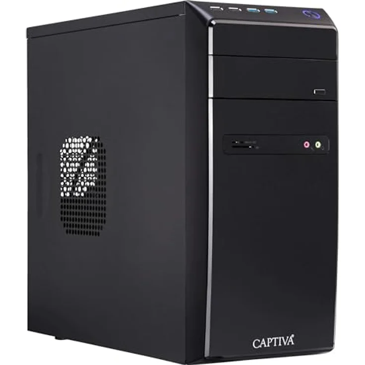 Captiva B7A 21V3 AMD Ryzen™ 7 Desktop-PC, 16 GB DDR4-SDRAM, 1 TB SSD, Windows 11 Home (65295) - Kompakter PC mit leistungsstarkem Prozessor, schnellem Speicher und benutzerfreundlicher Oberfläche – Bild 1