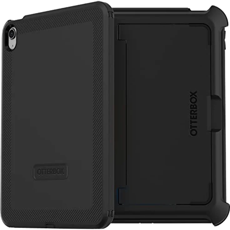 OtterBox Defender Hülle für iPad 10,9" (10. gen 2022), ultrarobuste Schutzhülle mit integriertem Displayschutz, 2x nach Militärstandard getestet, Schwarz, Keine Einzelhandelsverpackung – Bild 1