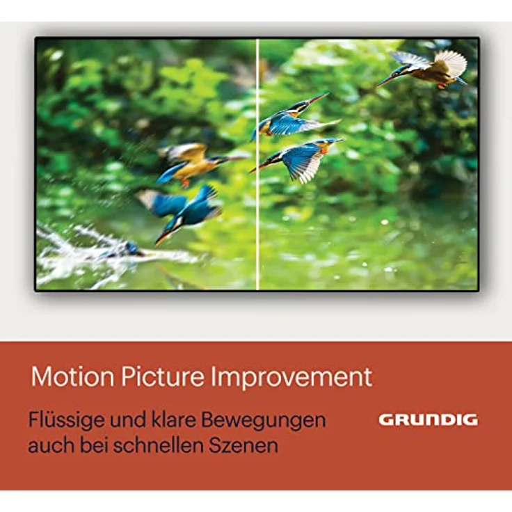 Grundig 50" QLED 4K Smart TV mit Sprachsteuerung, HDR, Magic-Fidelity-Sound und Eco-Modus für Nachhaltigkeit – Bild 4